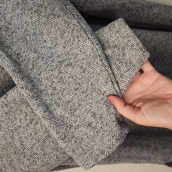 Land’s End Herringbone Cowl Neck Sweater - Picture 7 of 10